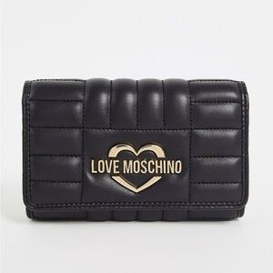 Love Moschino quilted wallet